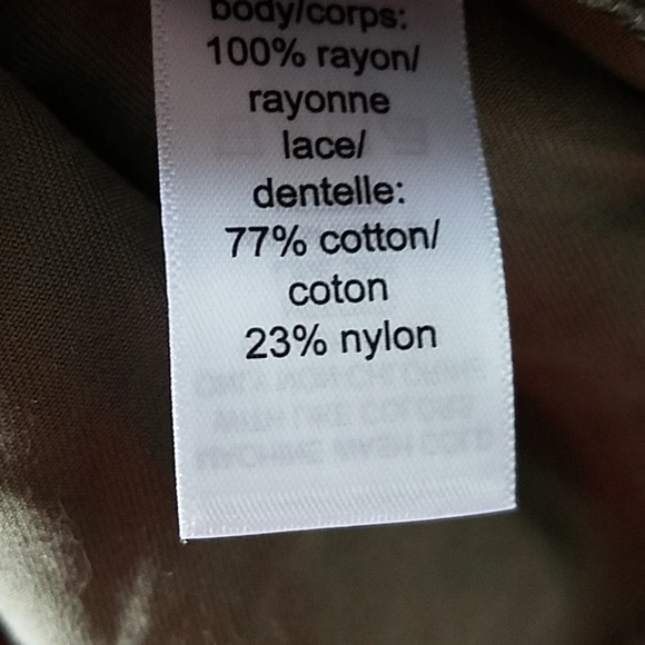 NWT Maurices Crocheted Sleeve Tie Front Dress - Picture 3 of 3